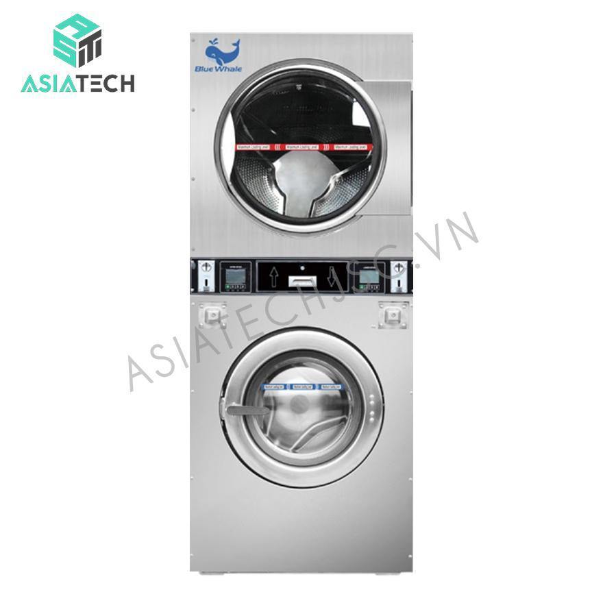 Máy Giặt Sấy Chồng Tầng Blue Whale STE 16X2 - Asiatech