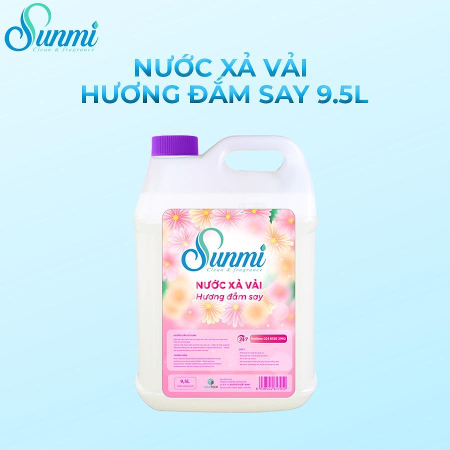 Nước Xả Vải Sunmi Hương Đắm Say 9,5 lit - Asiatech