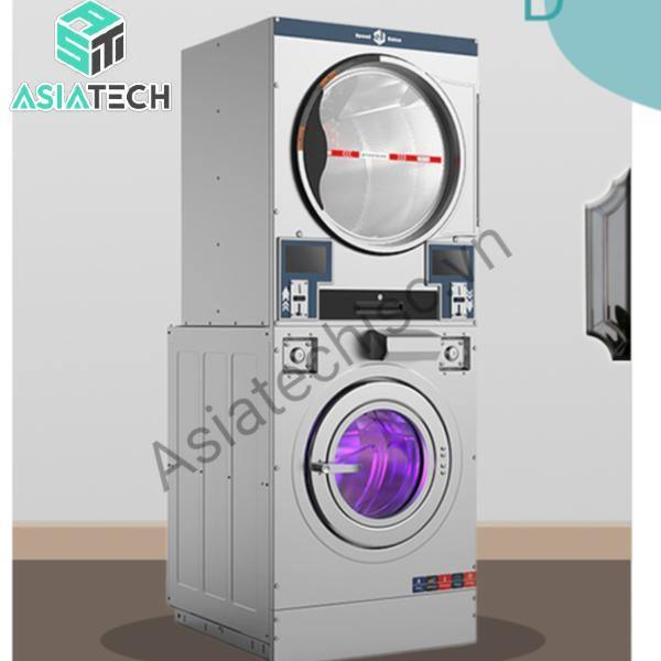 Máy Giặt Sấy Công Nghiệp Chồng Tầng Speed Union 20kg SWD20 - Asiatech