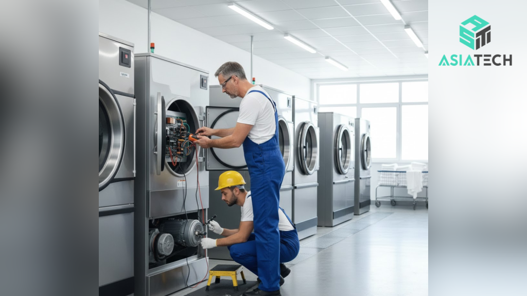 máy sấy quần áo công nghiệp