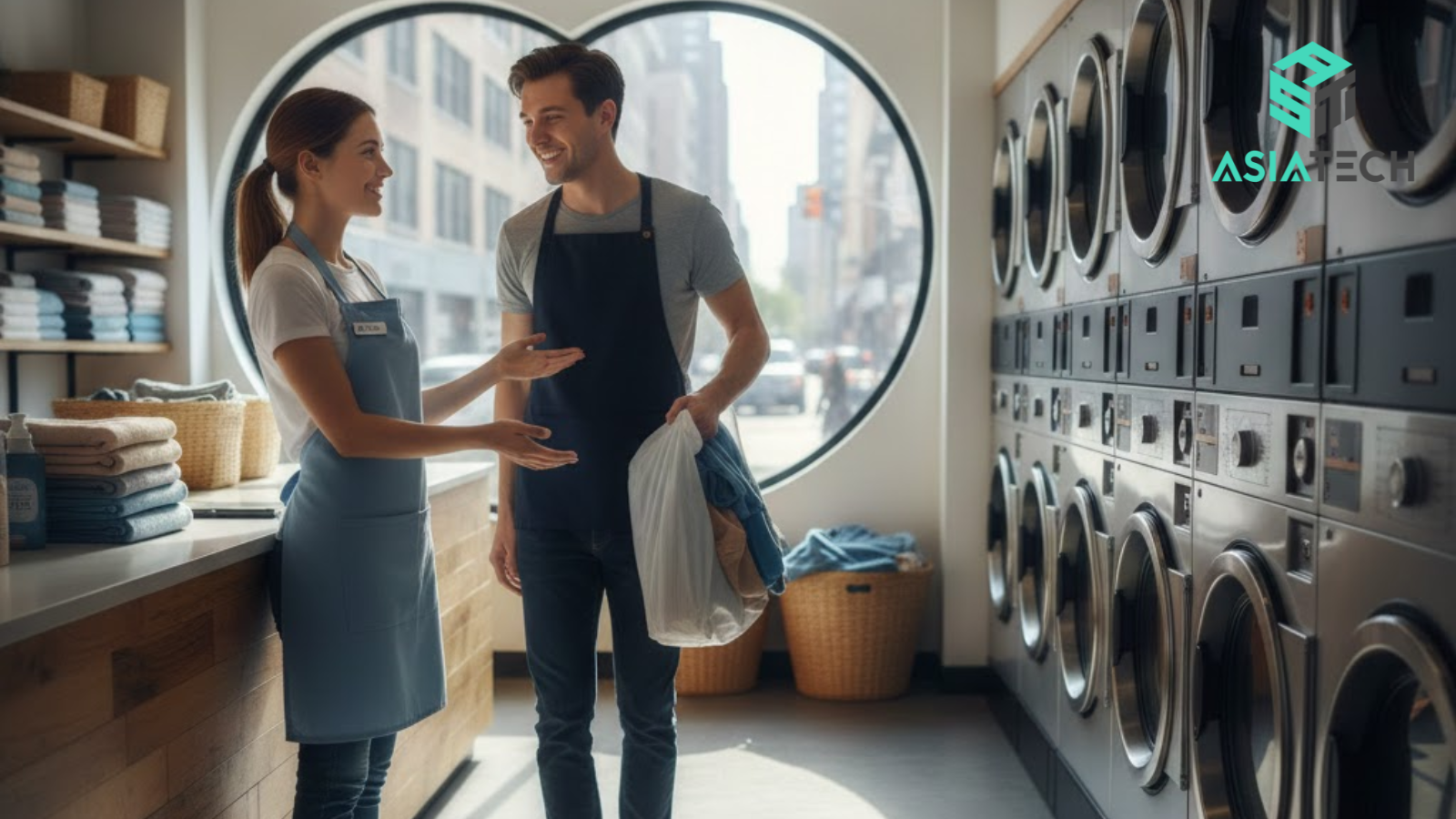 cách tìm kiếm khách hàng tiệm giặt là
