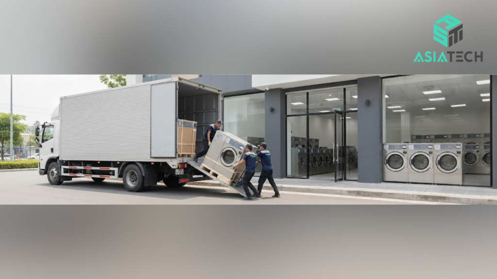 phụ tùng máy giặt công nghiệp